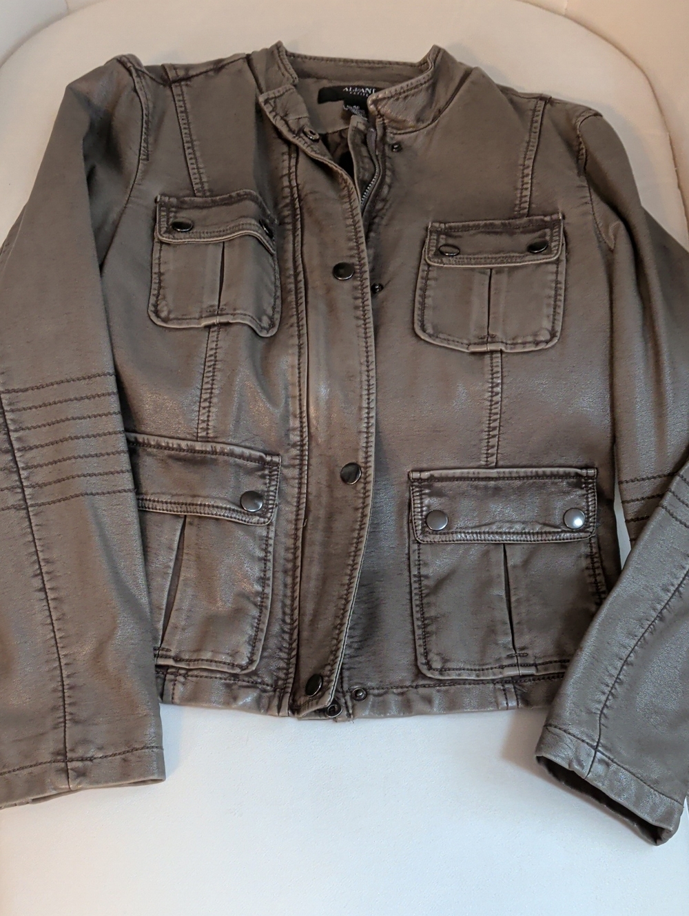 Faux Leather Jacket